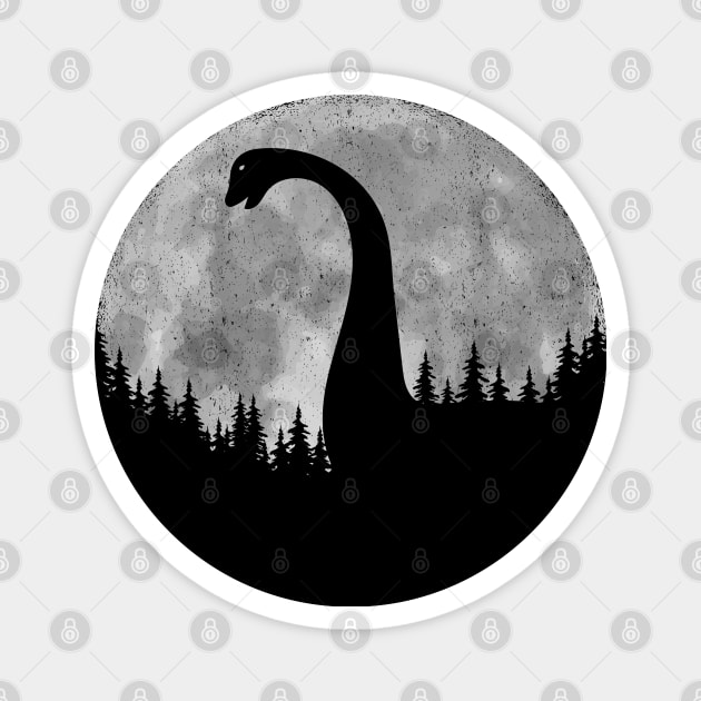 Loch Ness Monster Nessie Magnet by Tesszero